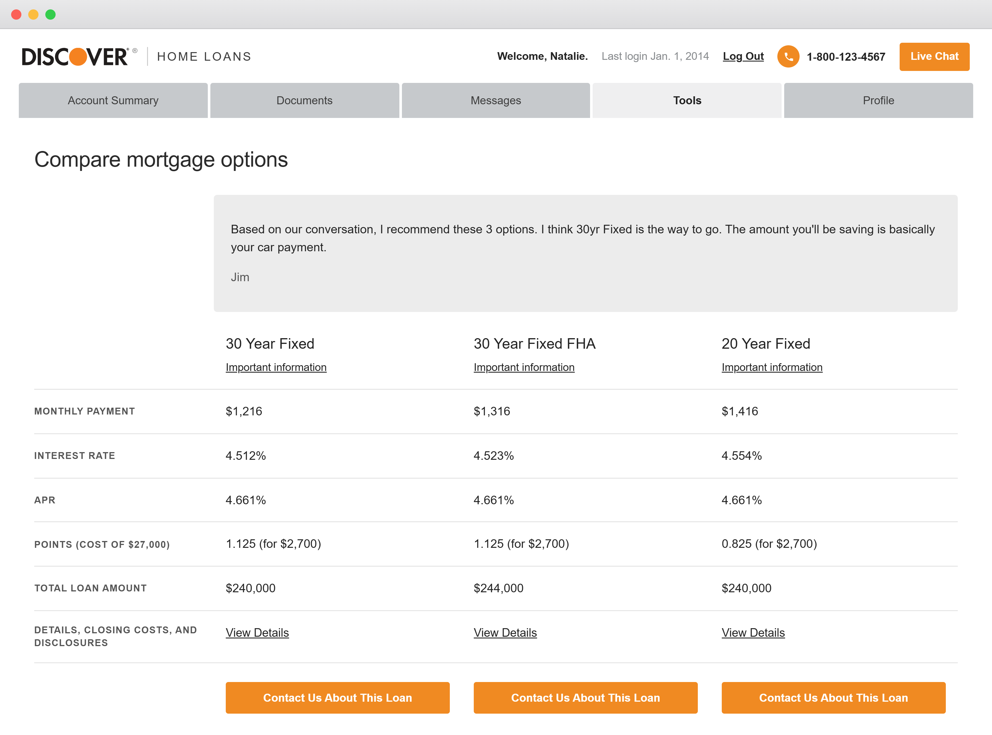 Old design — Compare mortgage options