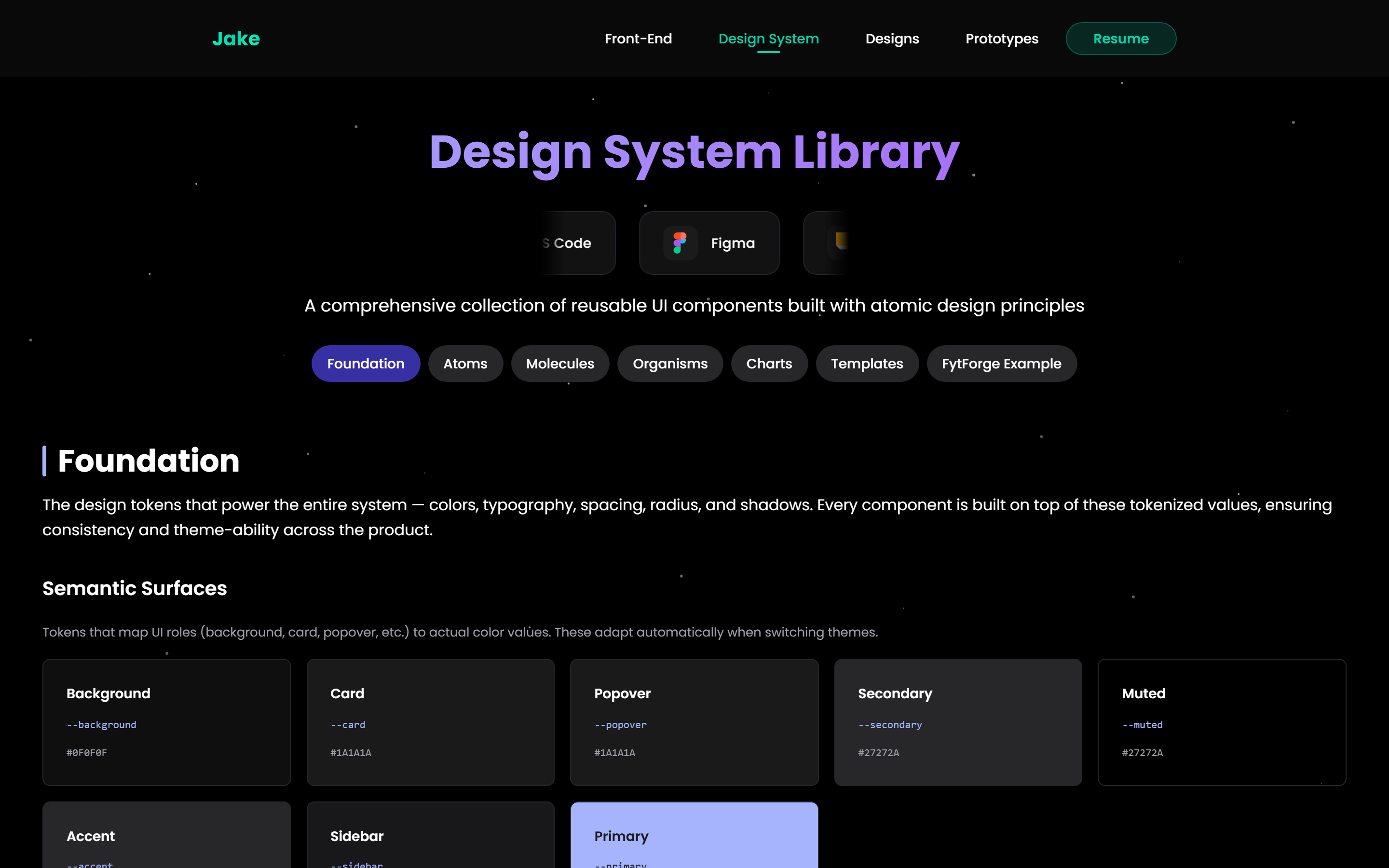 FytForge Design System — cover view