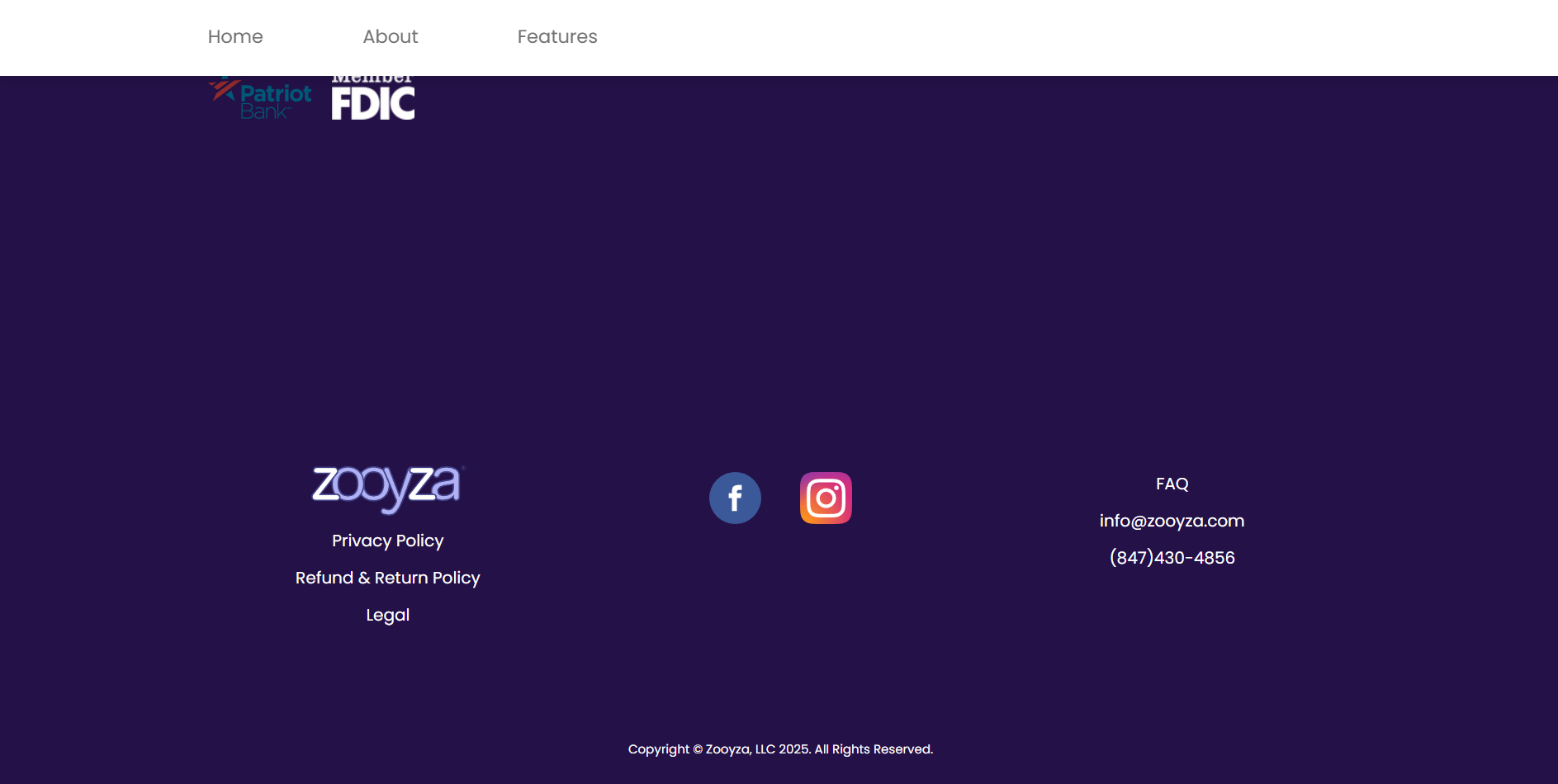 Zooyza Website After